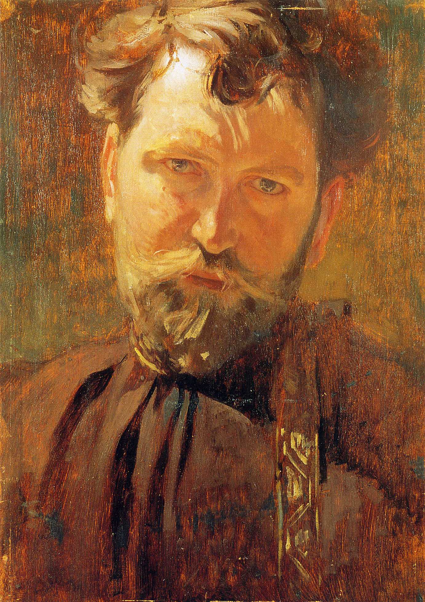 Self-Portrait - Alphonse Mucha - self-portrait-1899