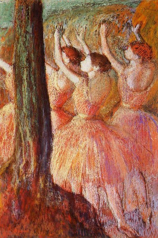 Pink Dancers Edgar Degas Encyclopedia Of Visual Arts 