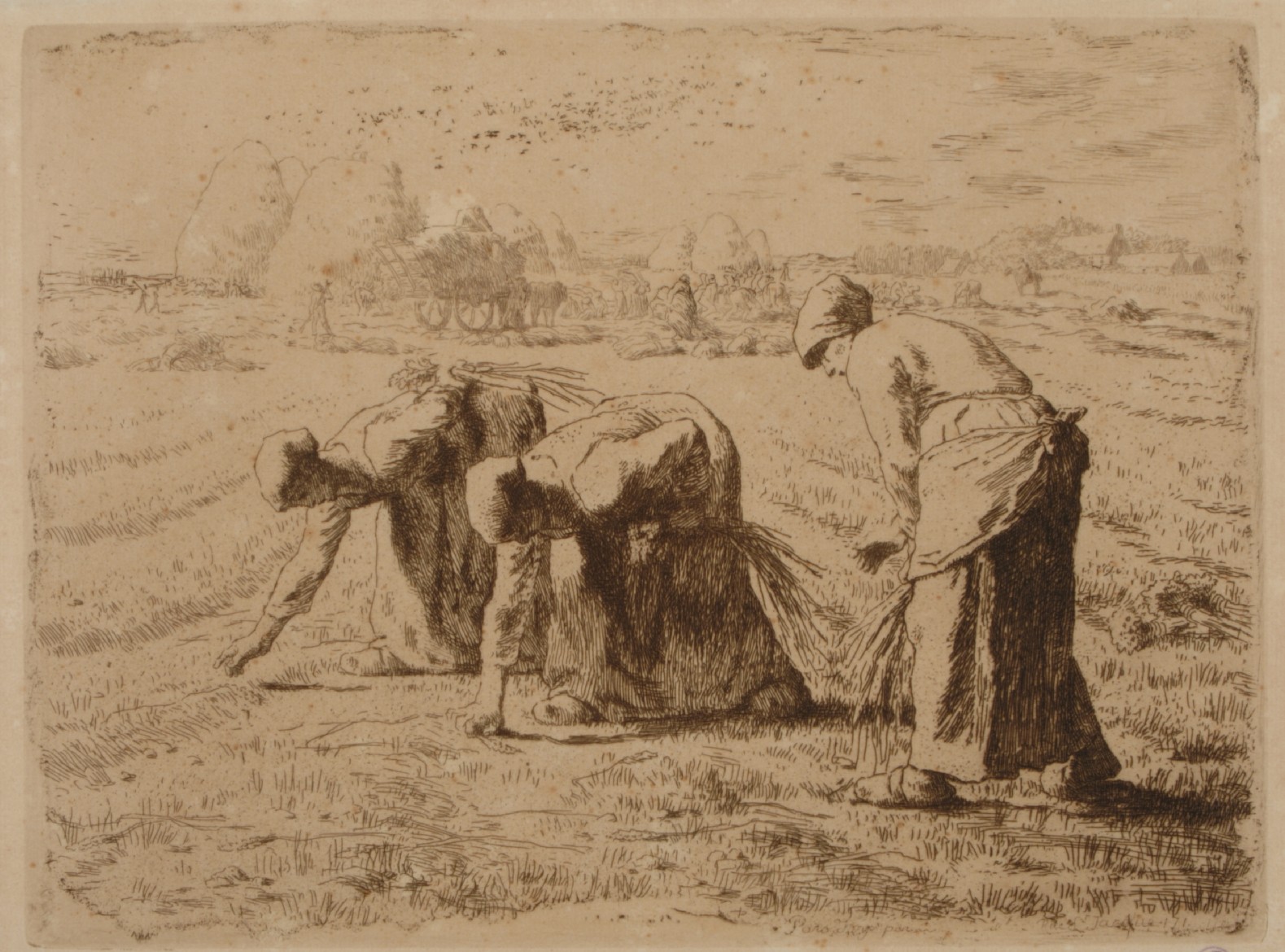 The Gleaners Jean Francois Millet WikiArt Org Encyclopedia Of