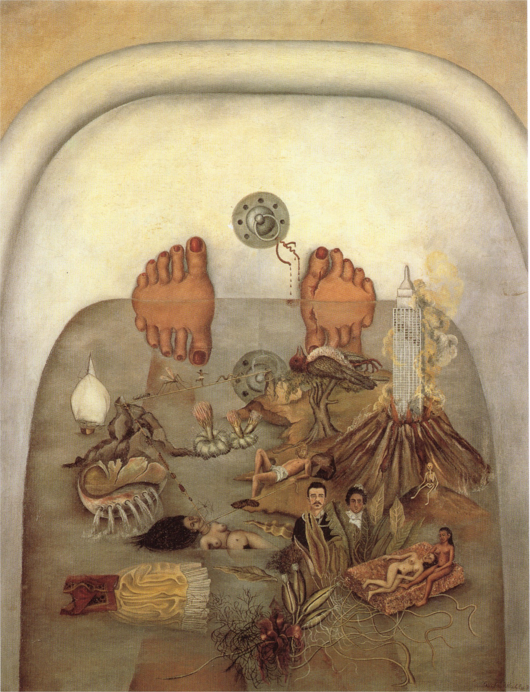 frida kahlo what the water gave me