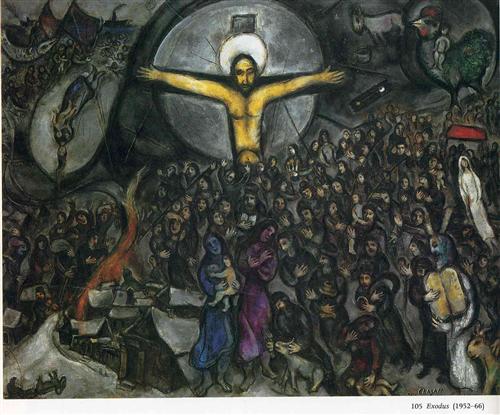 Exodus - Marc Chagall