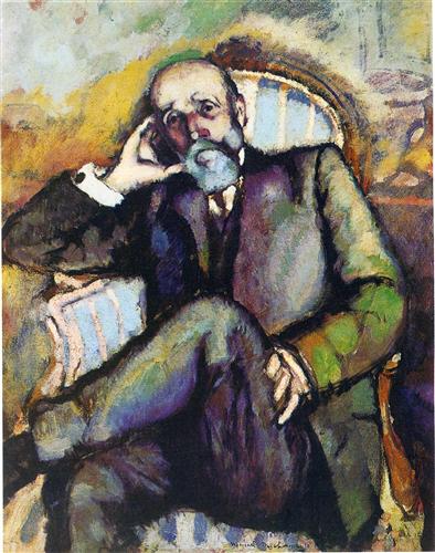 Portrait of the artist's father - Marcel Duchamp