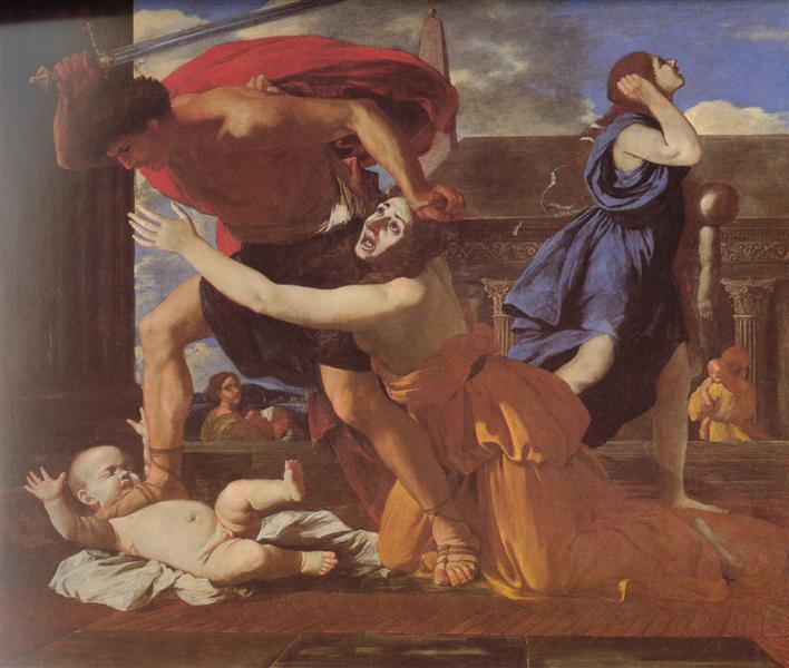 The Massacre of the Innocents - Poussin Nicolas