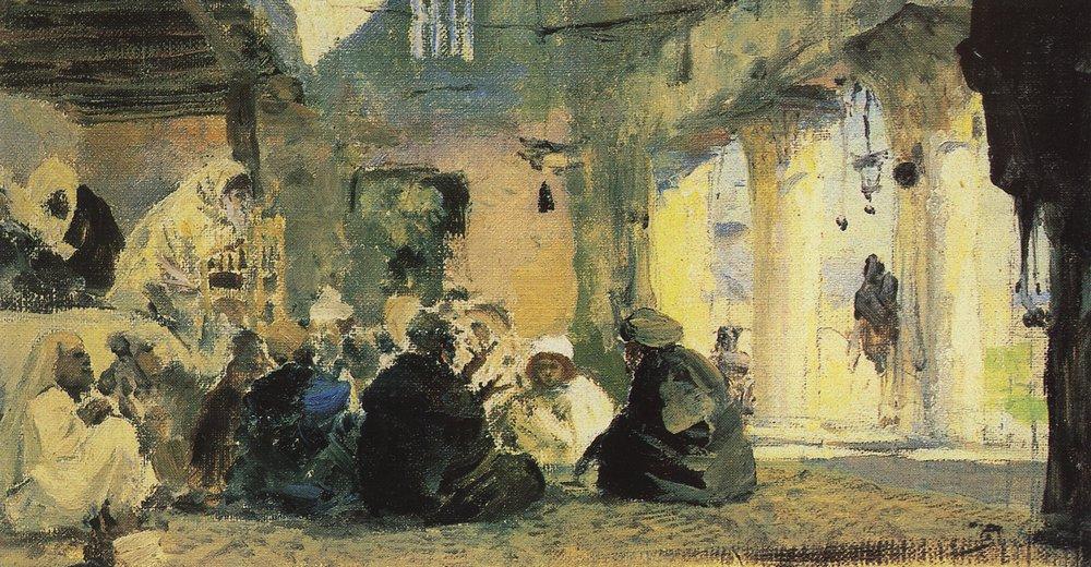 Among The Teachers Vasily Polenov WikiArt Encyclopedia Of 