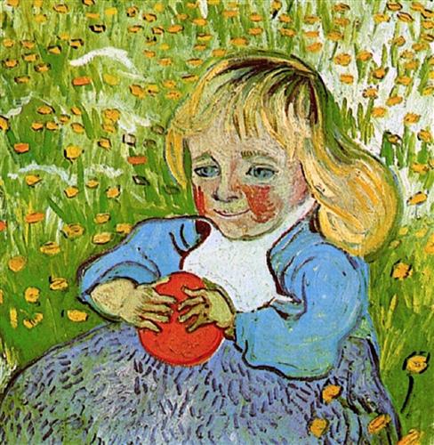 Vincent Van Gogh. Child with Orange, 1890.
