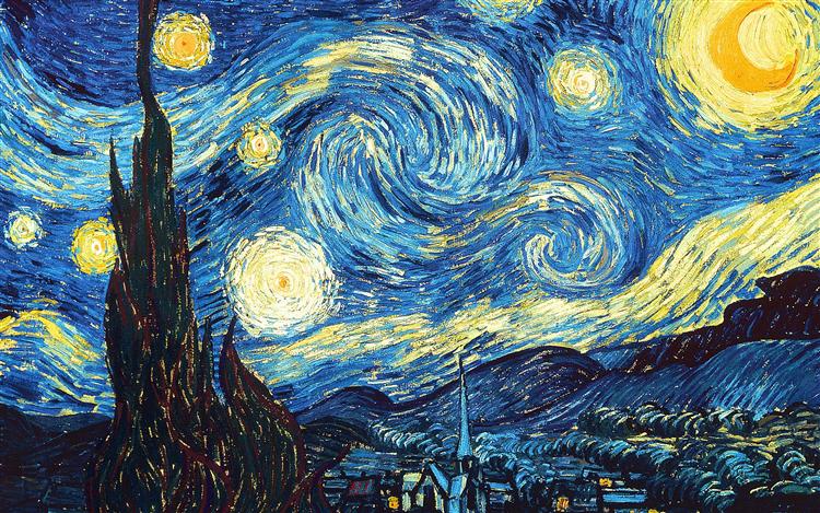 The Starry Night - Vincent Van Gough
