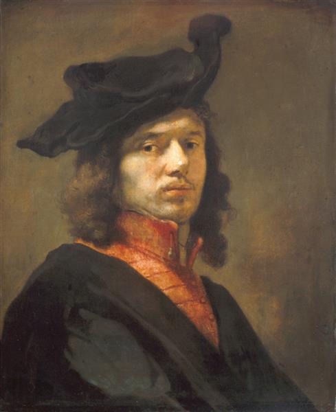 Self Portrait, 1645 - Карел Фабрициус