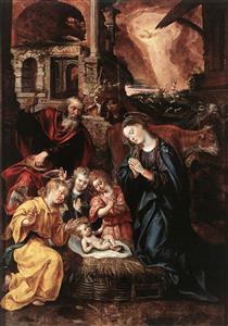 Nativity - Marten de Vos