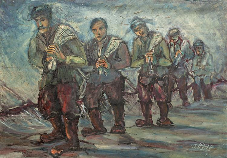 The Fishermen & Trawl, 1995 - Naser Ramezani