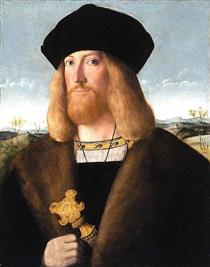 Portrait of a Bearded Gentleman - Bartolomeo Veneto