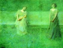 The Song - Thomas Wilmer Dewing