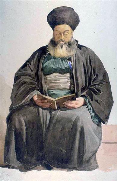 Armenian Priest, 1834 - Марк Габриэль Шарль Глейр