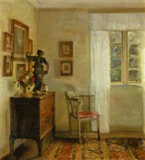 Interior with Bureau - Карл Холсё