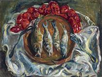 Fish and Tomatoes - Chaim Soutine