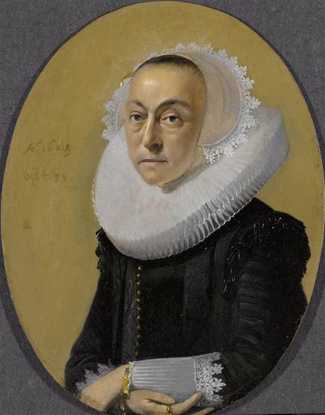 Portrait of a Woman, 1629 - Дейстер Віллем Корнеліс