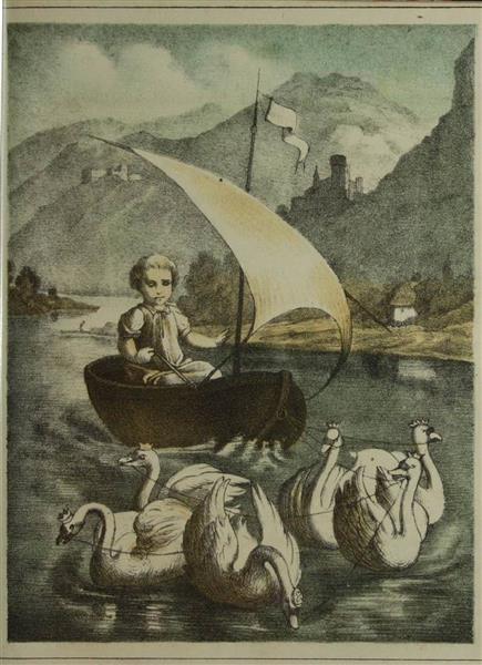 Hans Christian Andersen Fairy Tales, 1873 - Николай Иванович Мурашко