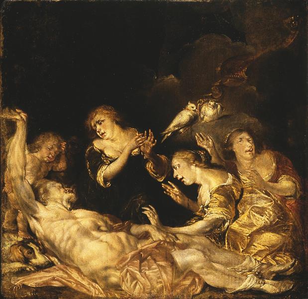 Venus Mourning over Adonis, 1659 - Pieter Codde