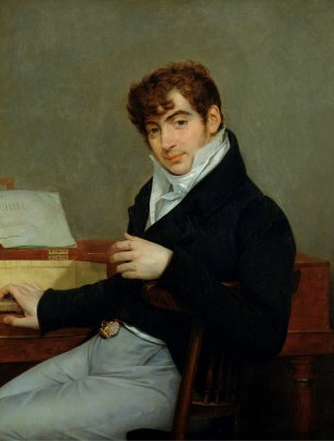 Portrait of the French Composer Pierre Zimmermann, 1808 - Антуан-Жан Гро