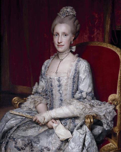 Maria Luisa De Borbon, Grand Duchess of Toscana, 1770 - Антон Рафаэль Менгс