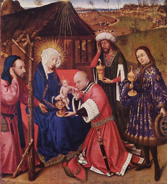 Adoration of the Magi, c.1435 - Jacques Daret