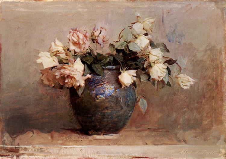 Roses, 1890 - Abbott Thayer