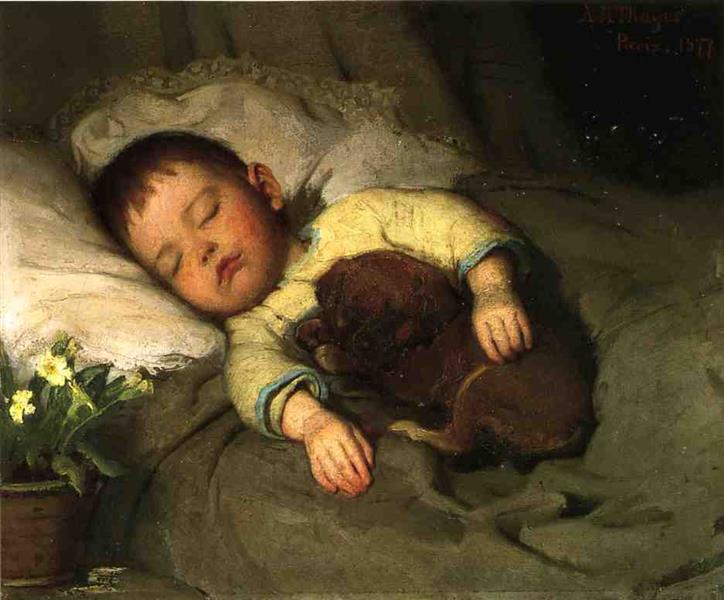 Sleep, 1887 - Abbott Thayer