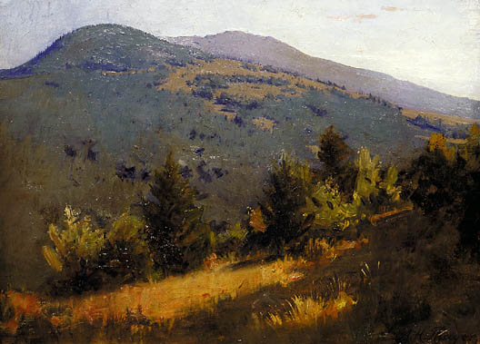 Spring Hillside, 1889 - Эббот Хэндерсон Тайер