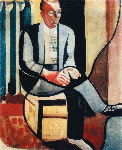Portrait of the Writer M. Doleng, 1929 - Анатолий Галактионович Петрицкий
