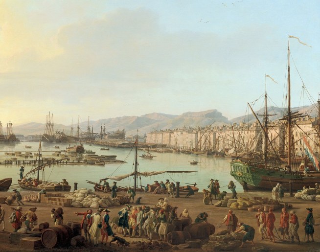 Première vue de Toulon, 1755 - Claude Joseph Vernet