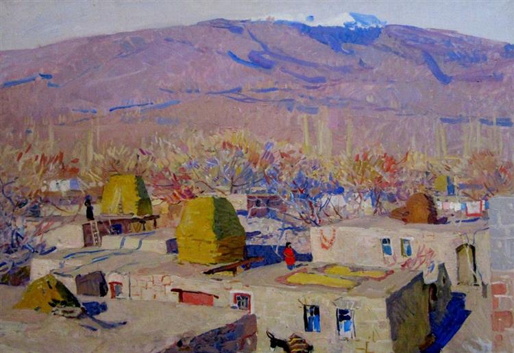 Armenian Village - Tatiana Yablonskaya