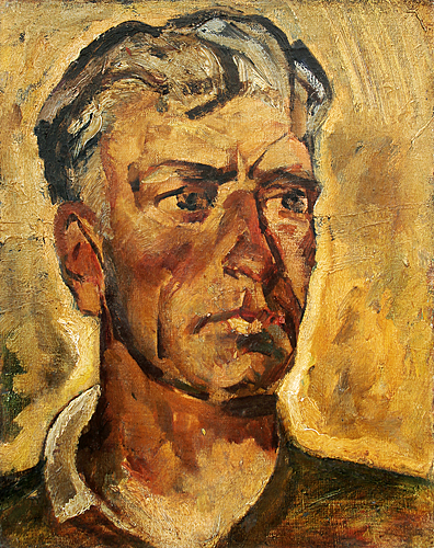 Male Portrait, 1960 - Виктор Иванович Зарецкий