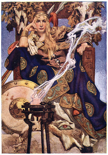 Queen Maev, 1911 - Joseph Christian Leyendecker