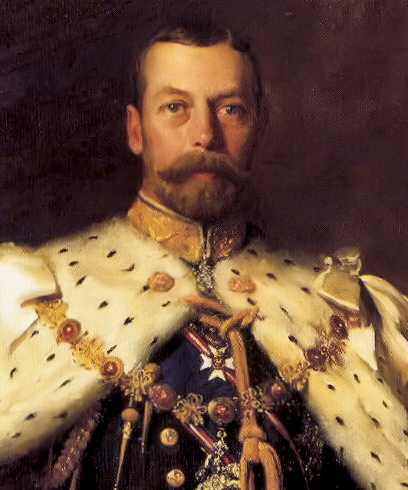 Portrait of George V in Coronation Robes, 1911 - Luke Fildes