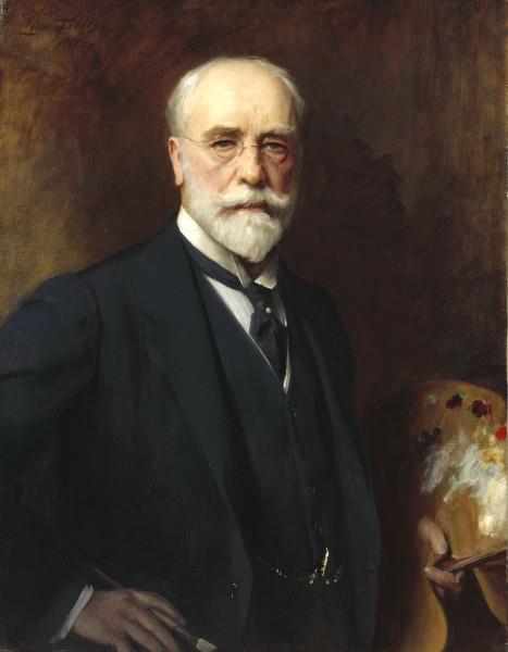 Self-portrait Sir Samuel Luke Fildes Ra (1843-1927), 1911 - Люк Филдес