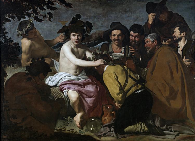 酒神巴庫斯, 1628 - 委拉斯奎茲