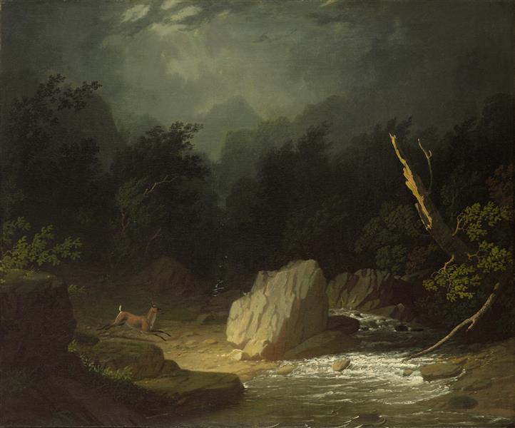 The Storm, 1853 - Джордж Калеб Бингем