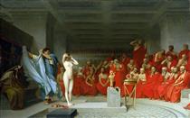 Phryne before the Areopagus - Jean-Leon Gerome