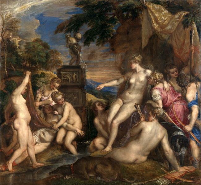 Diana and Callisto, 1556 - 1559 - Titian