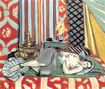 A Nude Lying on Her Back - Henri Matisse