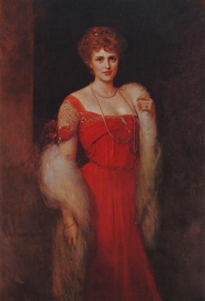 Prinzessin Marie Gabrielle Von Bayern, 1890 - Wilhelm von Kaulbach