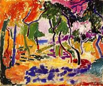 Countryside at Collioure - Henri Matisse