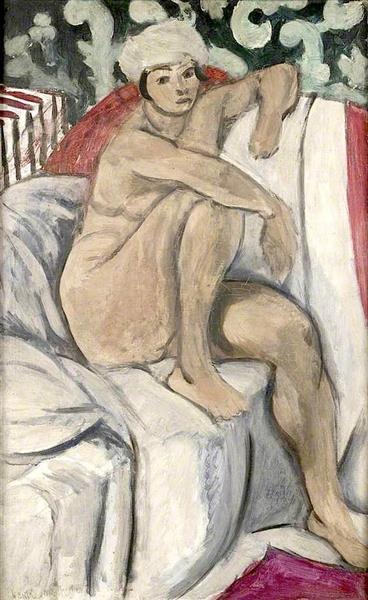 Nude on a Sofa, 1919 - 馬蒂斯