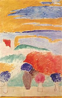 Open Window at Tangier - Henri Matisse