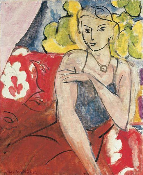 Seated Woman, 1936 - Henri Matisse