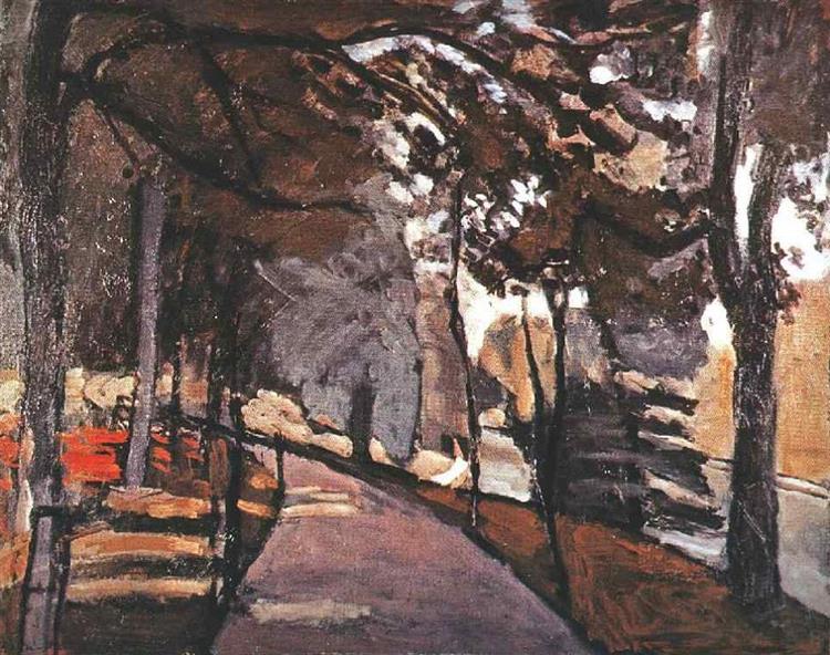 The Path in the Bois De Boulogne, 1903 - 馬蒂斯