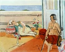 Odalisque on the Terrace - Henri Matisse