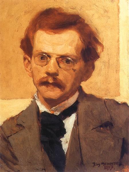 Self Portrait, 1897 - Józef Mehoffer