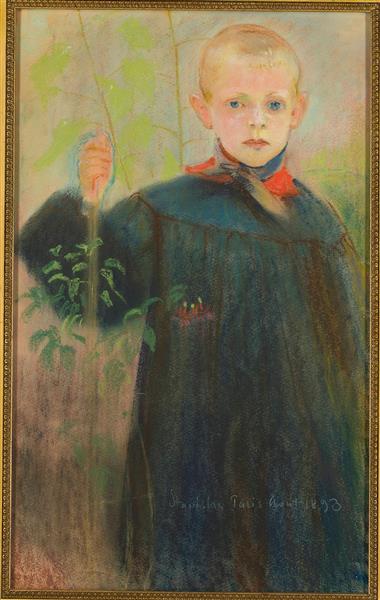Chłopiec Z Kwiatem - 斯坦尼斯拉夫·维斯皮安斯基