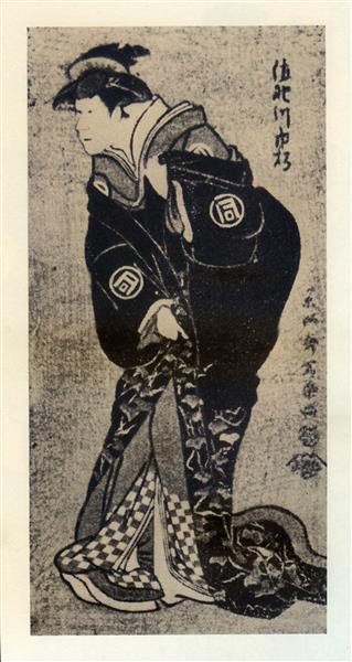 Sanokawa Ichimatsu III as Sekinoto, wife of Fuwa Benzaemon, 1794 - Тосюсай Сяраку