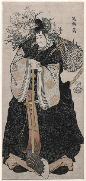 Sawamura Sōjūrō III as Ōtomo no Kuronushi, 1794 - Sharaku